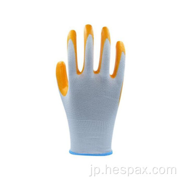 Hespax Comfort Anti-Oilニトリル安全手袋メカニック